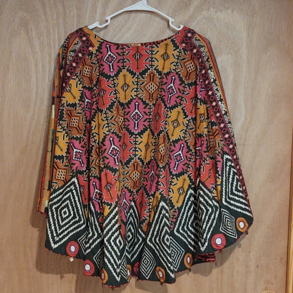 Boho Style Poncho